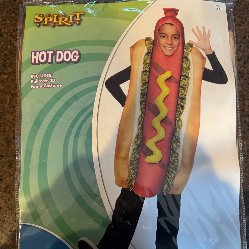 Kids Hot Dog costume